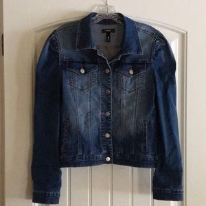 Aqua Denim Jacket
